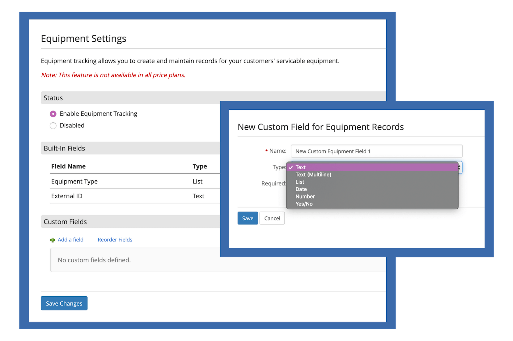 field service customer portal